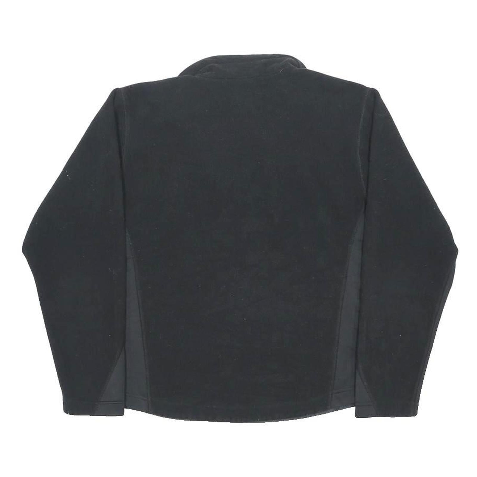 NIKE Boys Black Polyester Blend Zip Jacket M ACG Plain Sport Outdoor