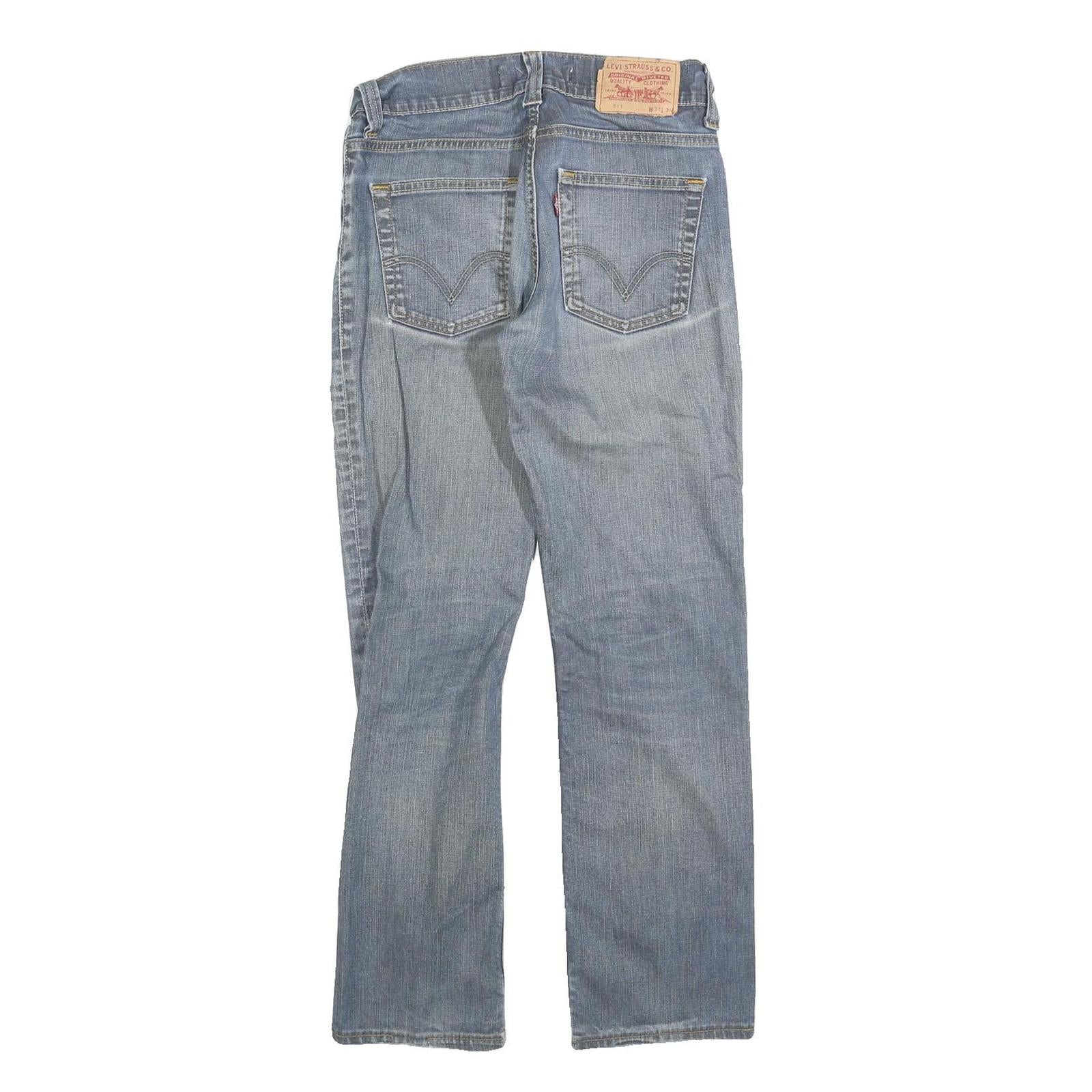 LEVI'S 511 Slim Mens Jeans Blue Slim Slimming Denim Medium W31 L29 Classic Fit