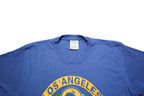 JOSTENS Mens Blue Los Angeles Rams Graphic T-Shirt M Short Sleeve Crew Neck