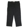 DICKIES Mens Black Classic Straight Trousers W36 L30 Workwear Zip Polyester
