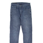 LEVI'S 512 Jeans Mens Blue Slim Tapered Stone Wash W30 L32