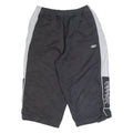 REEBOK Mens Sports Shorts Black Relaxed S W26