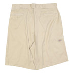 DICKIES Mens Shorts Beige Casual XL W38 Cotton Blend Durable Workwear