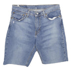 LEVI'S Mens Denim Blue Casual Shorts M W32 Classic Cotton Blend