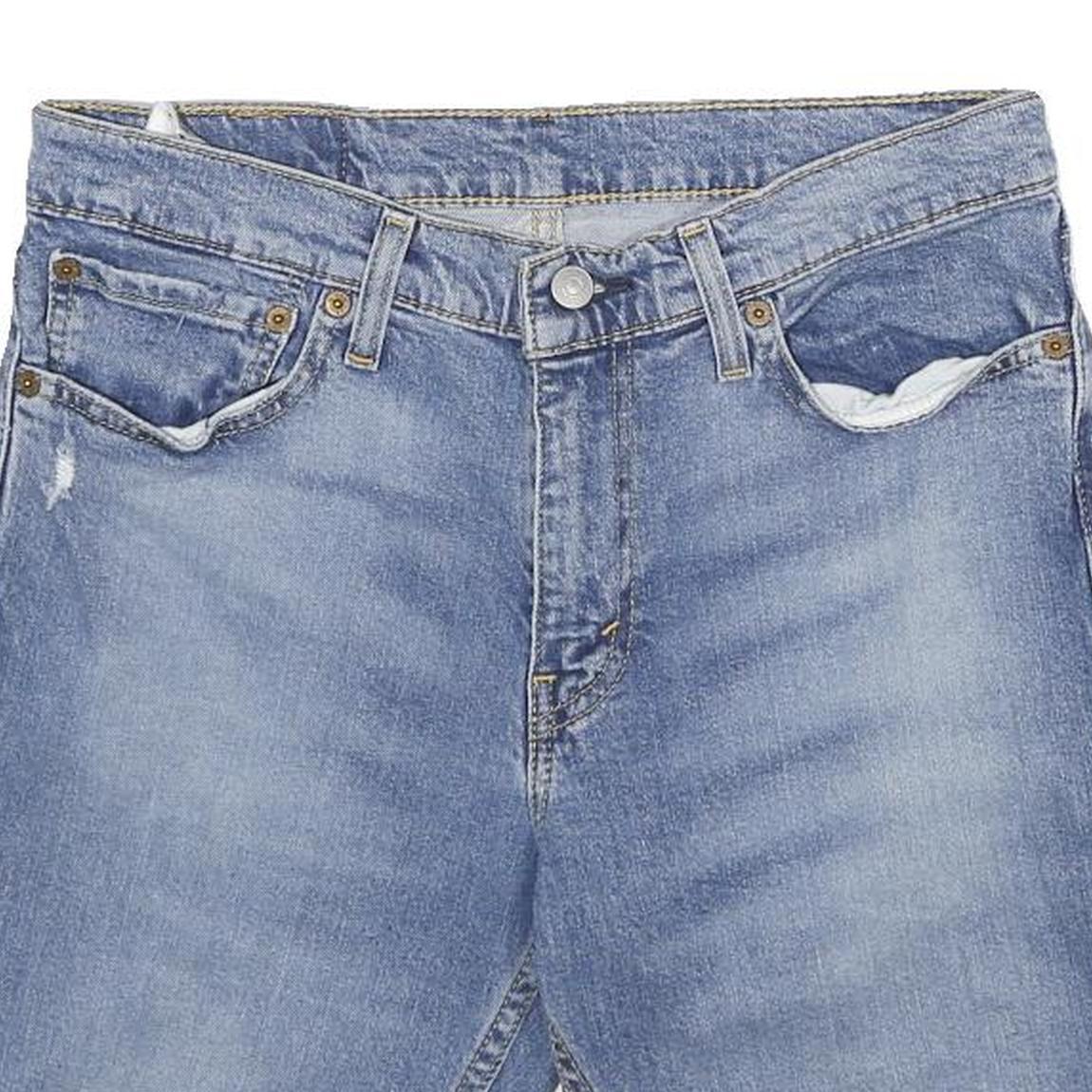 LEVI'S Mens Denim Blue Casual Shorts M W32 Classic Cotton Blend