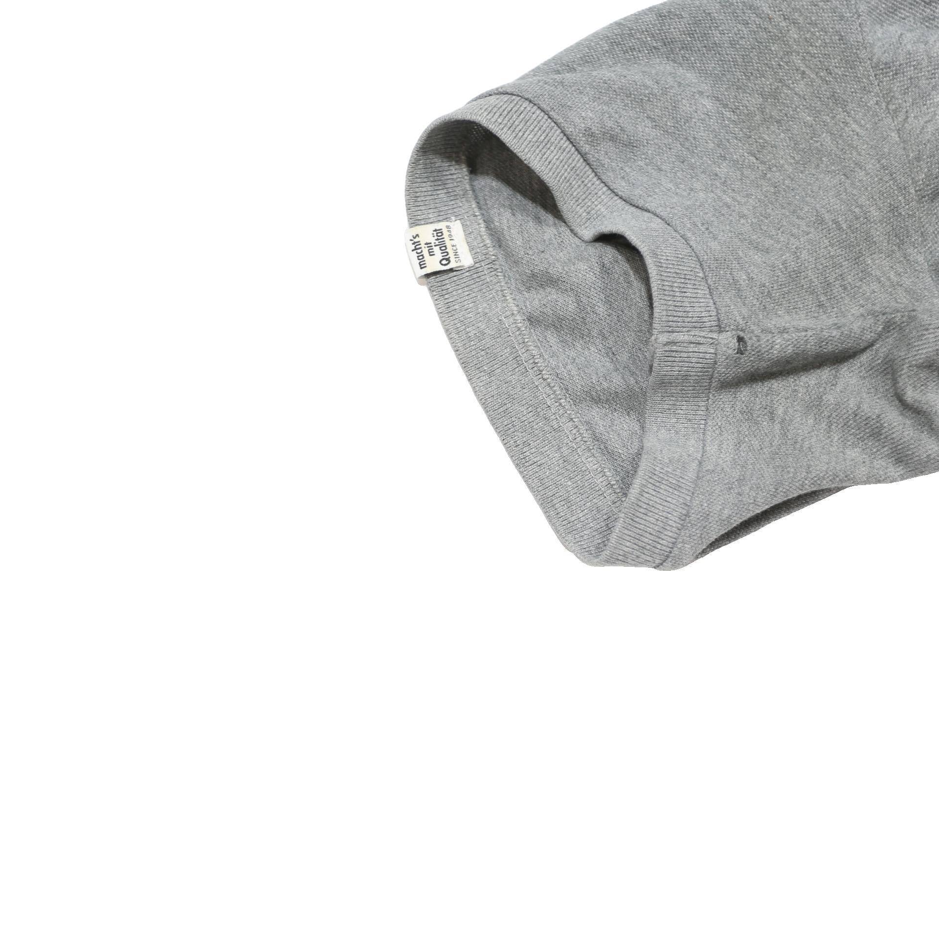 PUMA Mens Grey Short Sleeve Plain Polo Shirt L Cotton Casual Wear