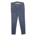 LEVI'S 535 Womens Jeans Blue Slim Skinny Denim Medium W28 L27 Zip