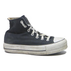 CONVERSE Chuck Taylor All Star Womens Lace-Up Trainers Black Canvas UK 5 Classic