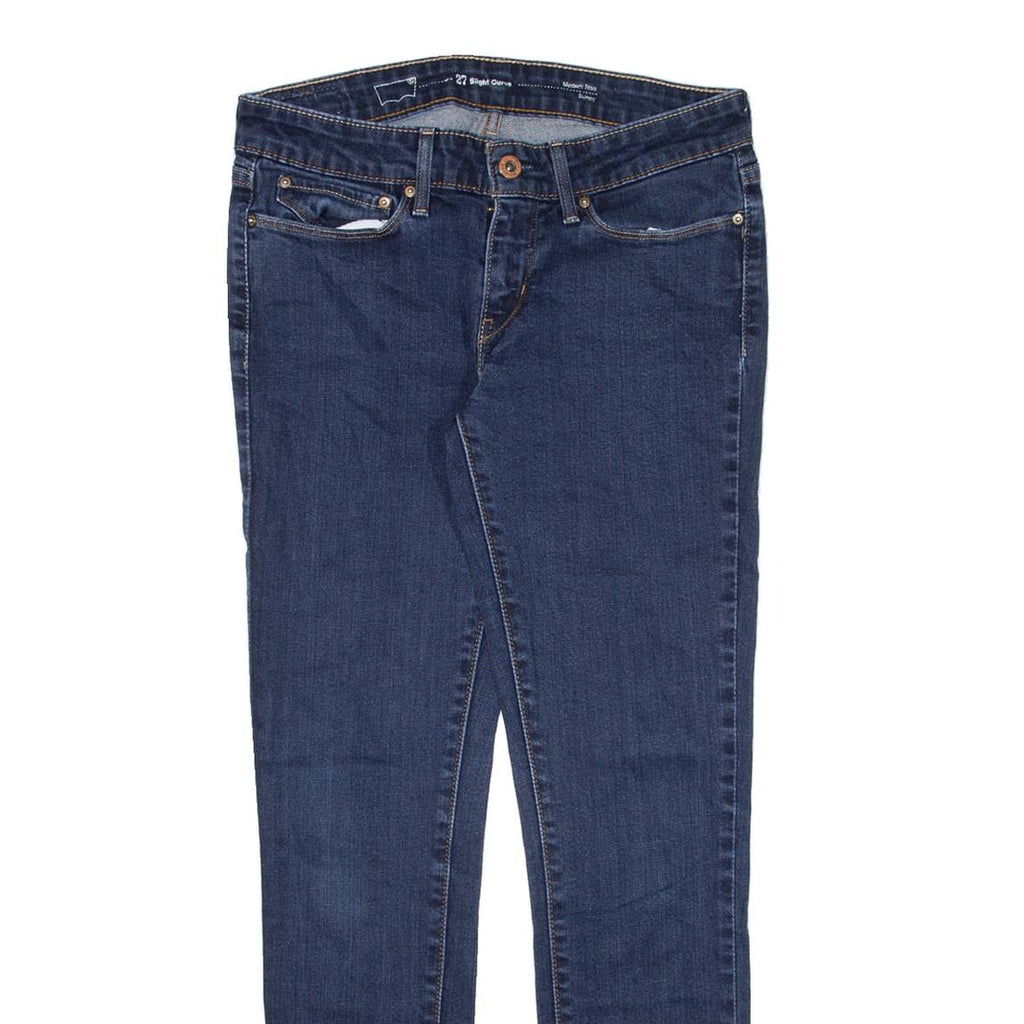 LEVI'S Modern Rise Womens Jeans Blue Slim Skinny W27 L26