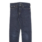 POLO RALPH LAUREN Womens Slim Denim Jeans Dark Blue W26 L27 Classic Cotton Blend