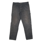 DICKIES Mens Regular Fit Blue Jeans Denim Zip W33 L31 Workwear Casual