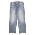 FLORENCE & FRED Mens Jeans Blue Cotton Relaxed Straight Denim W32 L29 Casual