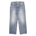 FLORENCE & FRED Mens Jeans Blue Cotton Relaxed Straight Denim W32 L29 Casual