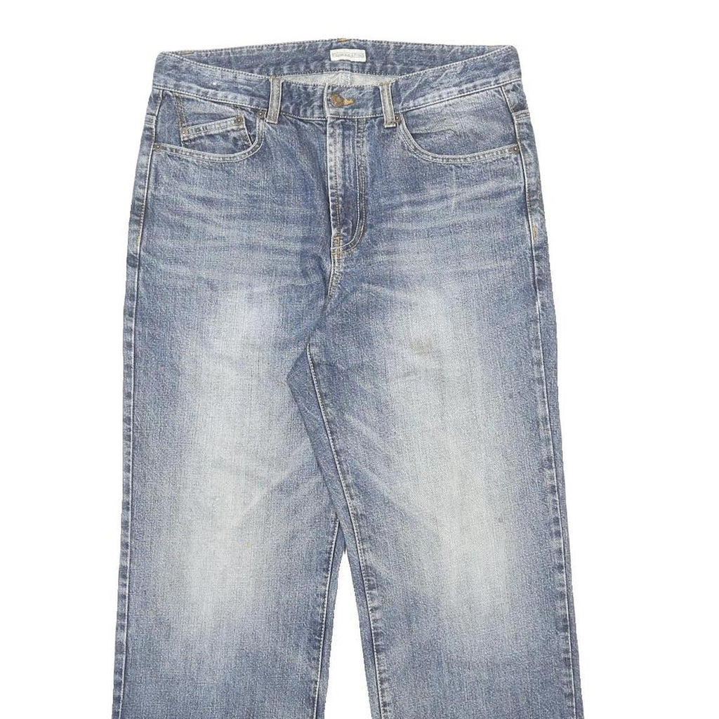 FLORENCE & FRED Mens Jeans Blue Cotton Relaxed Straight Denim W32 L29 Casual