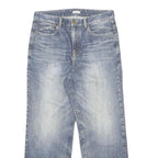 FLORENCE & FRED Mens Jeans Blue Cotton Relaxed Straight Denim W32 L29 Casual