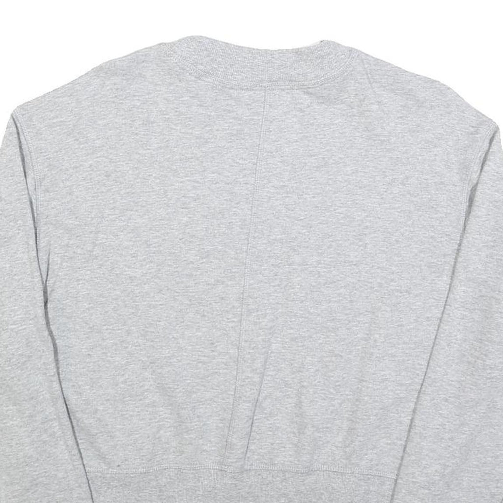 CALVIN KLEIN Womens Grey Sweatshirt Crew Neck L Cotton Blend Pullover Casual