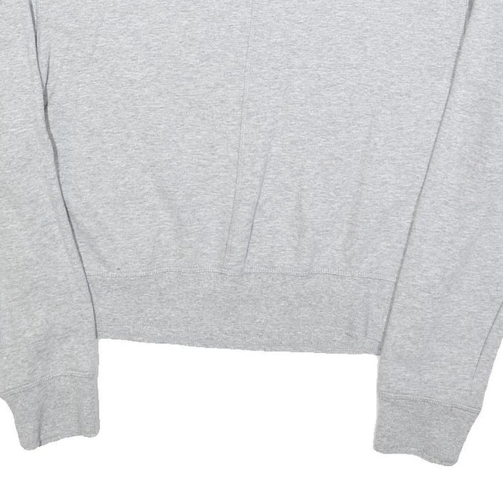 CALVIN KLEIN Womens Grey Sweatshirt Crew Neck L Cotton Blend Pullover Casual