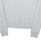 CALVIN KLEIN Womens Grey Sweatshirt Crew Neck L Cotton Blend Pullover Casual