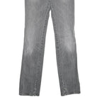 DIESEL Womens Jeans Grey Regular Straight Denim Medium W31 L34 Stylish Details