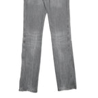 DIESEL Womens Jeans Grey Regular Straight Denim Medium W31 L34 Stylish Details