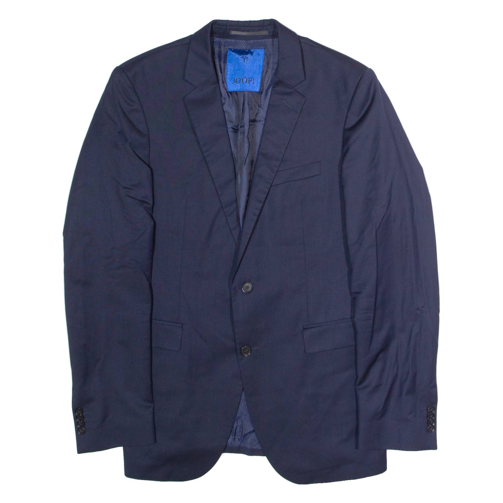 JOOP! Mens Blazer Jacket Blue Wool L