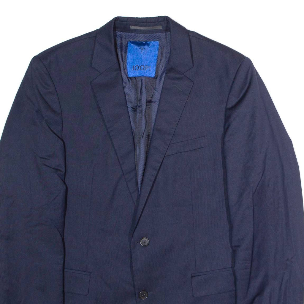 JOOP! Mens Blazer Jacket Blue Wool L