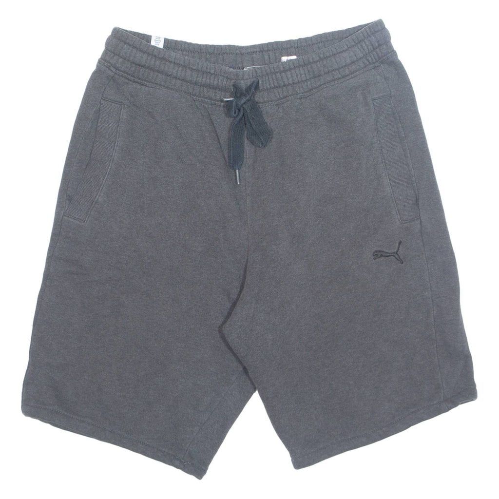 PUMA Mens Sports Shorts Grey Relaxed M W28