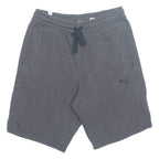 PUMA Mens Sports Shorts Grey Relaxed M W28