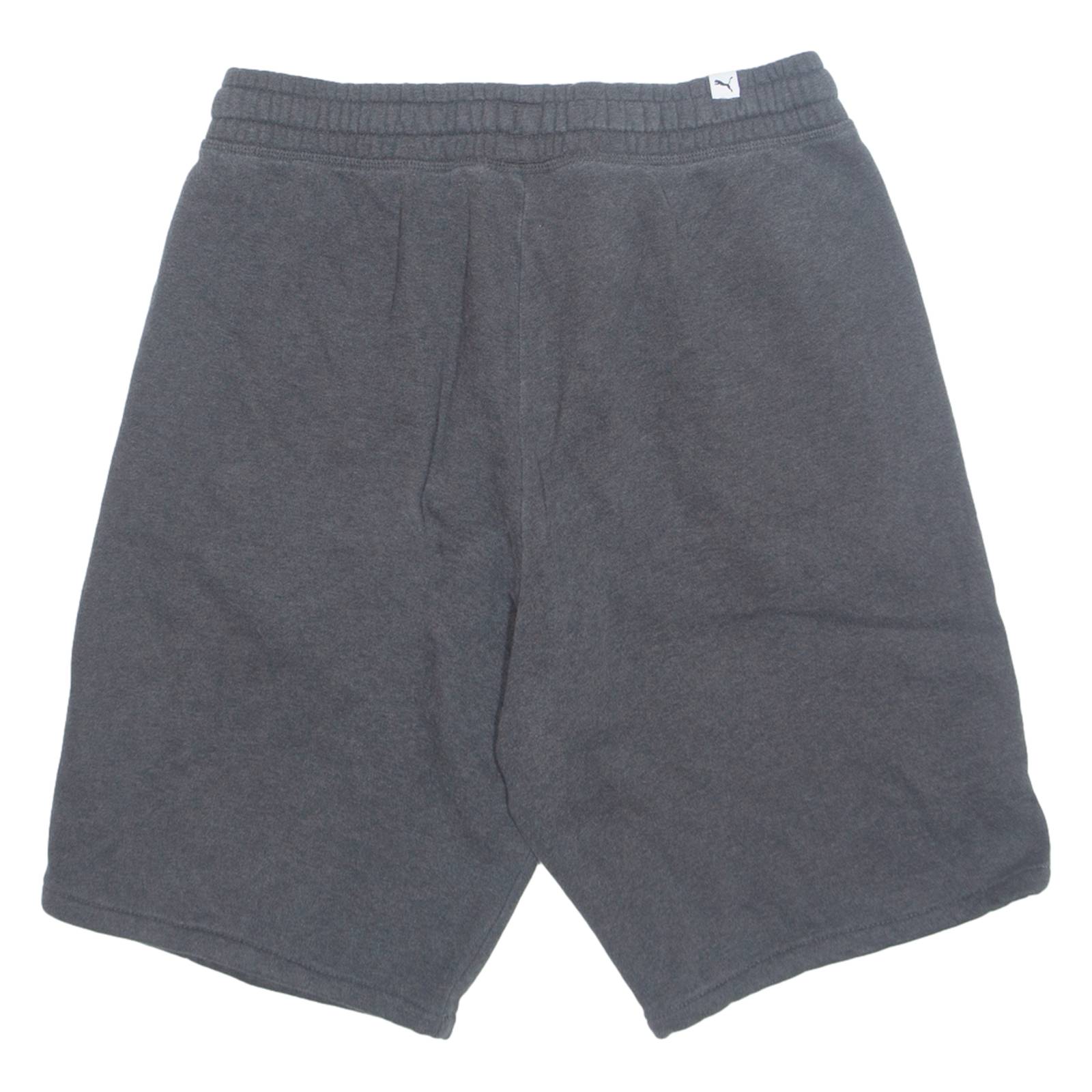 PUMA Mens Sports Shorts Grey Relaxed M W28
