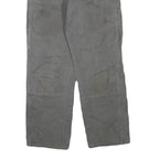 DICKIES Mens Jeans Grey Regular Straight Denim W26 L29 Workwear Utility Zip