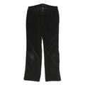 CALVIN KLEIN JEANS Mens Cotton Blend Black Regular Straight Trousers W30 L26