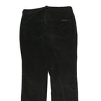 CALVIN KLEIN JEANS Mens Cotton Blend Black Regular Straight Trousers W30 L26