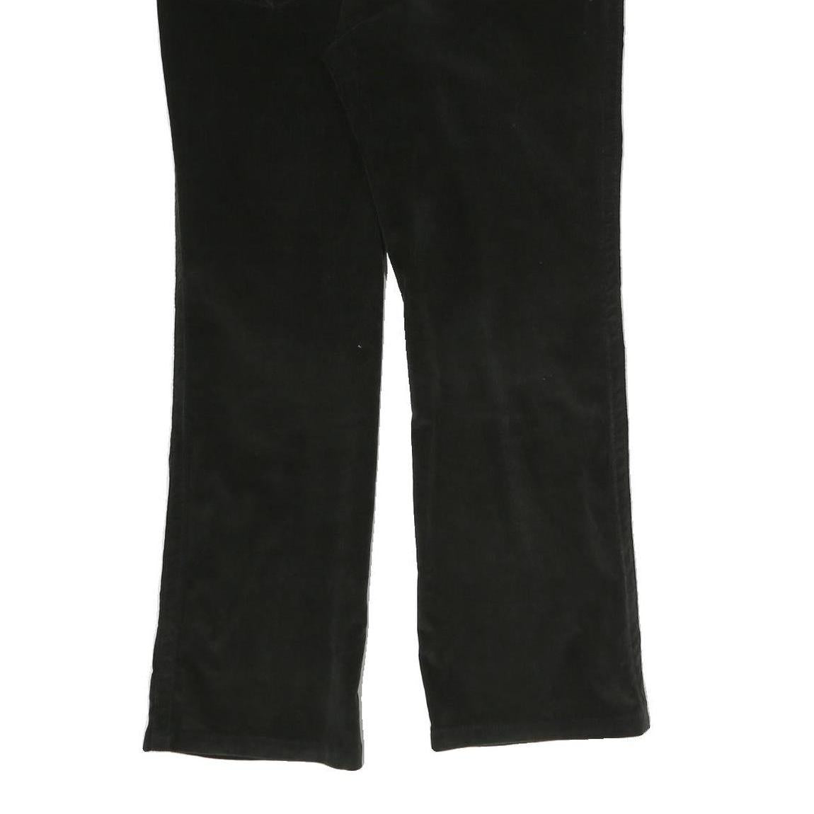 CALVIN KLEIN JEANS Mens Cotton Blend Black Regular Straight Trousers W30 L26