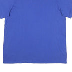 ADIDAS Mens Blue XL Graphic T-Shirt Short Sleeve Crew Neck Cotton Blend Casual