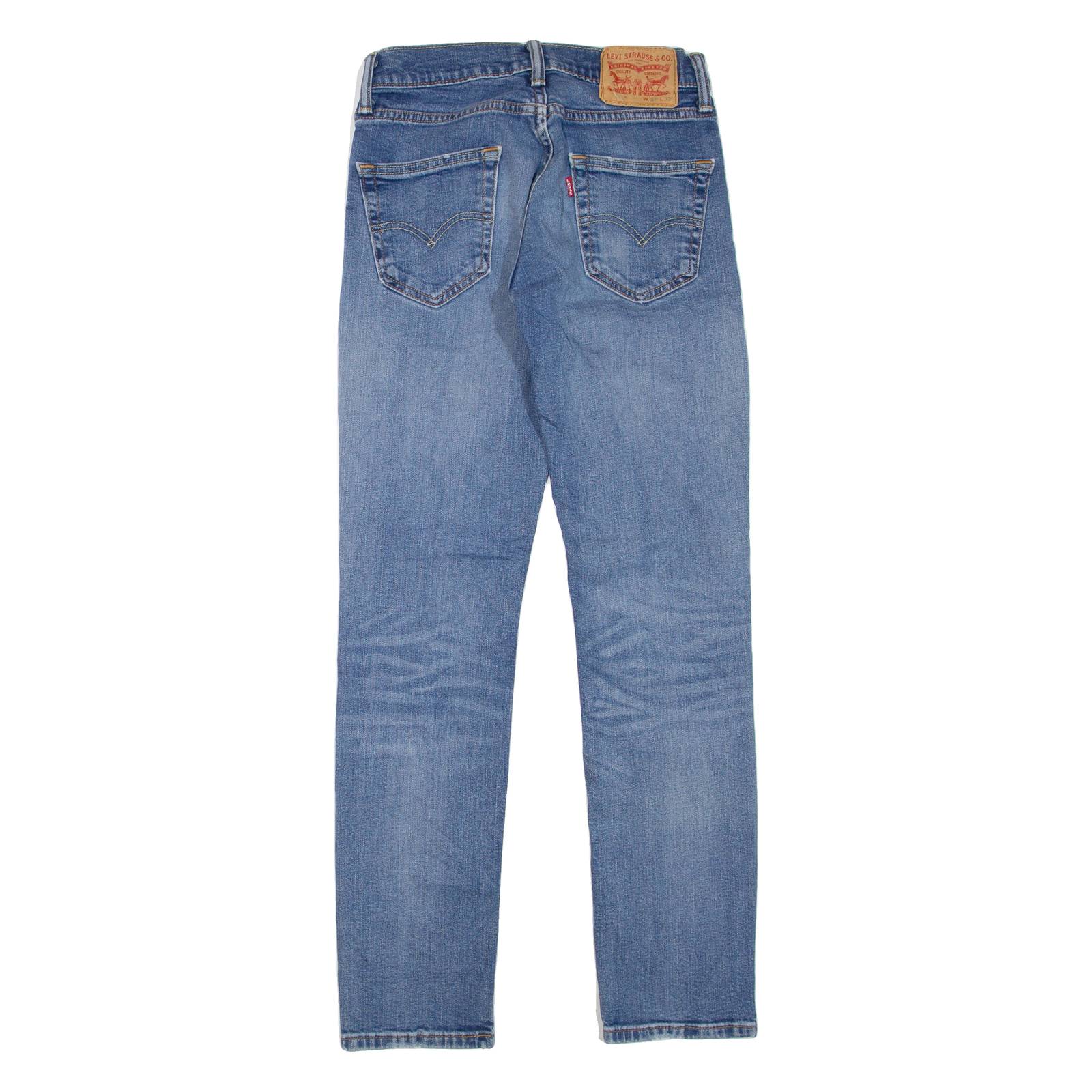 LEVI'S 511 Jeans Mens Blue Slim Straight Stone Wash W28 L32