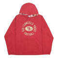NFL Womens Red San Francisco 49ers Football Hoodie M Cotton Blend Pullover