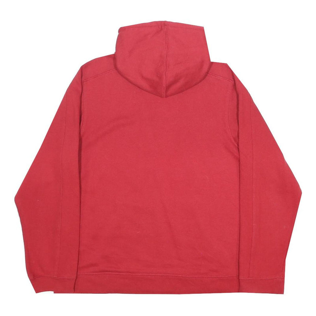 NFL Womens Red San Francisco 49ers Football Hoodie M Cotton Blend Pullover