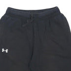 UNDER ARMOUR Mens Shorts Black Casual Cotton Blend M W27 Drawstring