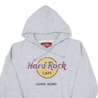HARD ROCK CAFE Hong Kong Mens Grey Hoodie S