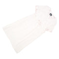 GOLIBEL Womens Cream & Pink Day Polyester Blend Midi Dress Size L Elegant Fit