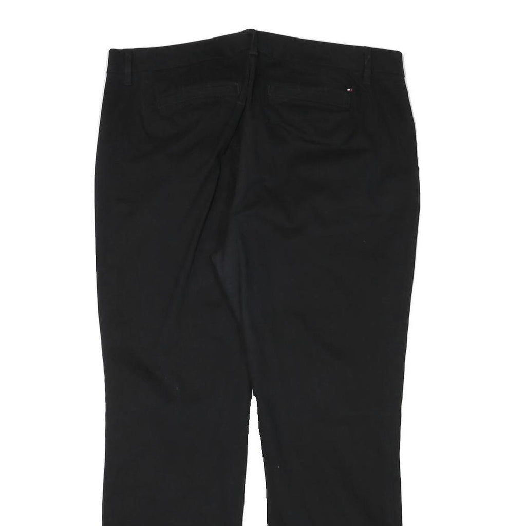 DICKIES Mens Cotton Blend Black Regular Fit Straight Trousers W35 L28 Workwear