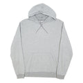 PUMA Mens Grey Hoodie L Cotton Blend Pullover Casual Lightweight