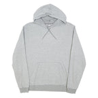 PUMA Mens Grey Hoodie L Cotton Blend Pullover Casual Lightweight