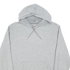 PUMA Mens Grey Hoodie L Cotton Blend Pullover Casual Lightweight