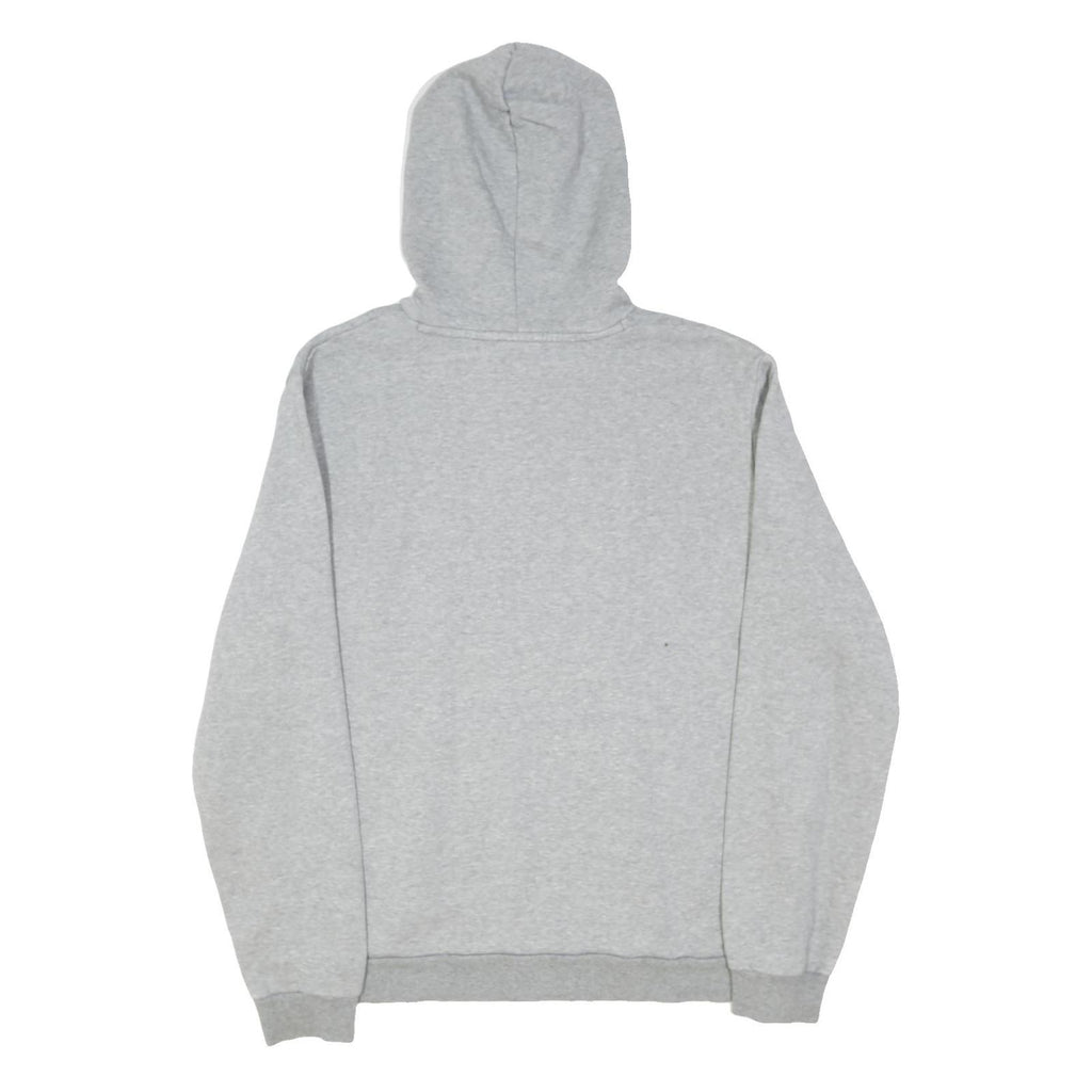 PUMA Mens Grey Hoodie L Cotton Blend Pullover Casual Lightweight