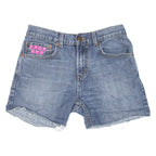 LEVI'S 527 Womens Denim Shorts Blue S W28