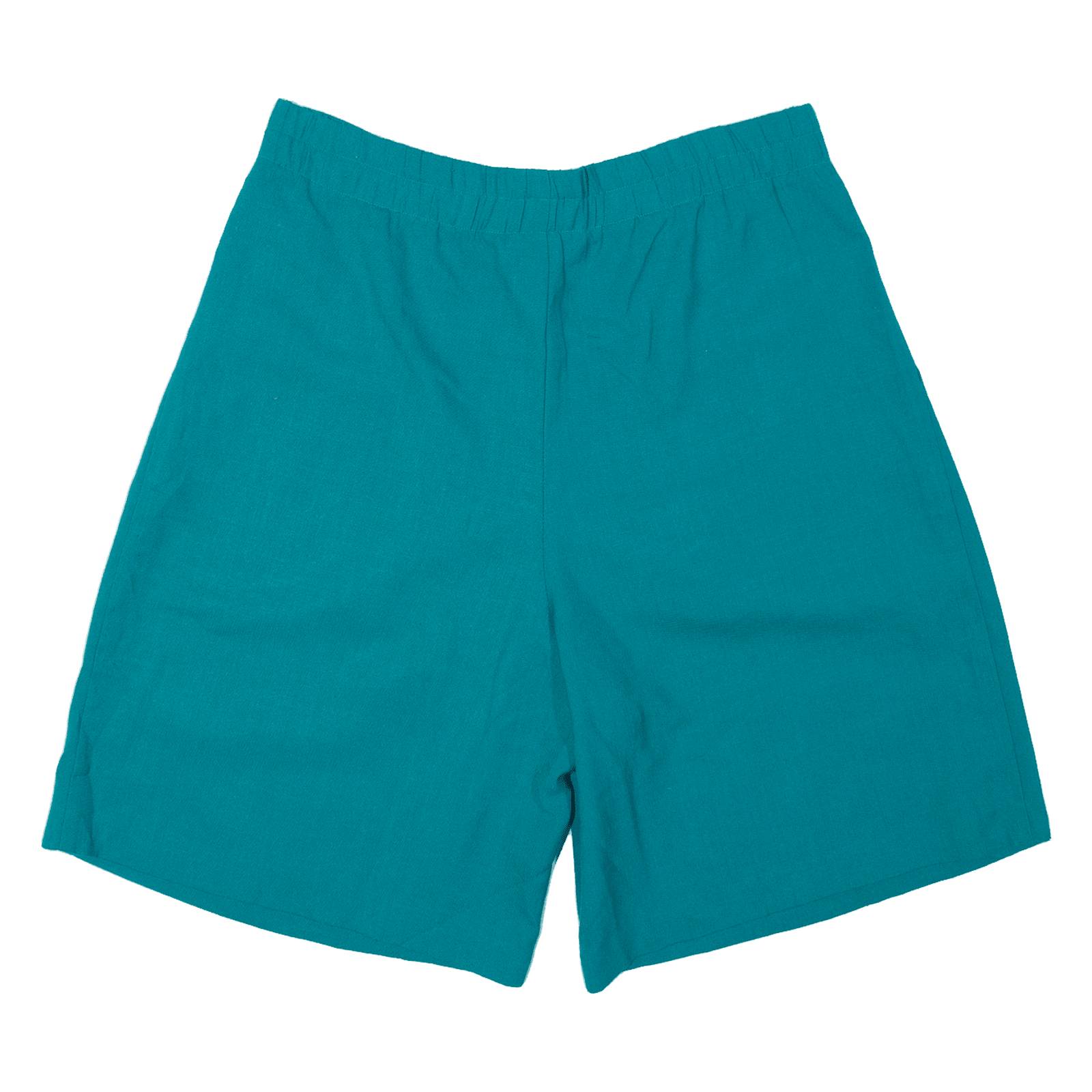 ELLEN FIGG Womens Chino Shorts Blue Classic 90s M W32