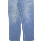 CARHARTT Mens Regular Fit Blue Denim Straight Cotton Blend Jeans W36 L34