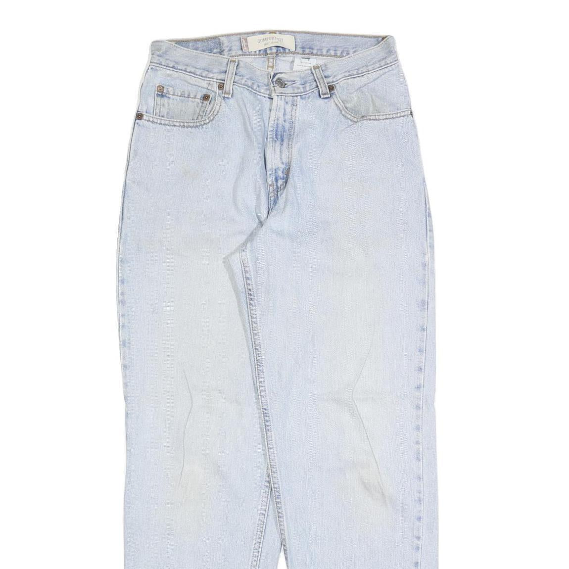 LEVI'S 560 Mens Jeans Light Blue Regular Loose Denim Stone Wash W29 L32 Classic