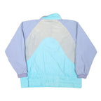 ODLO Mens Blue & Lilac Classic Jacket XL Polyester Blend Plain Zip Lightweight